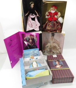lot 237 image: Lot of 6 Collectors and Limited Edition Barbie Dolls - Never Removed From Box