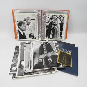 lot 264 image: Large Grouping of Religious The Pope and Other Clergy Press Photos & More