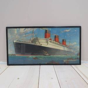 lot 276 image: Vintage Ship Prints, William Mcdowell, Signed Limited Print 1251000 John I. Hodge Cunard