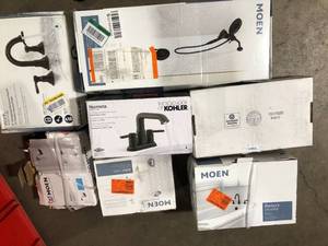 lot 12 image: Lot of Assorted Faucets Various Models and Conditions Customer Returns See Pictures