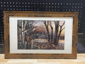 lot 14 image: Framed Wildlife Print (See pics)