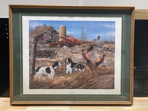 lot 16 image: Framed Wildlife Print (See pics)