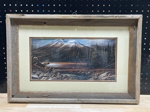 lot 19 image: Framed Wildlife Print (See pics)
