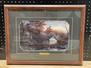 lot 20 image: Framed Wildlife Print (See pics)