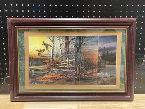lot 22 image: Framed Wildlife Print (See pics)
