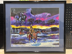 lot 25 image: Framed and Signed Artwork