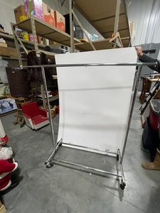 lot 37 image: Clothing Rack on Wheels