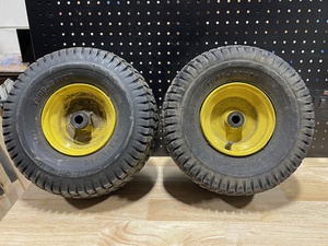 lot 76 image: Lawn Tractor Tires