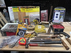 lot 112 image: Hand Tools and Hardware
