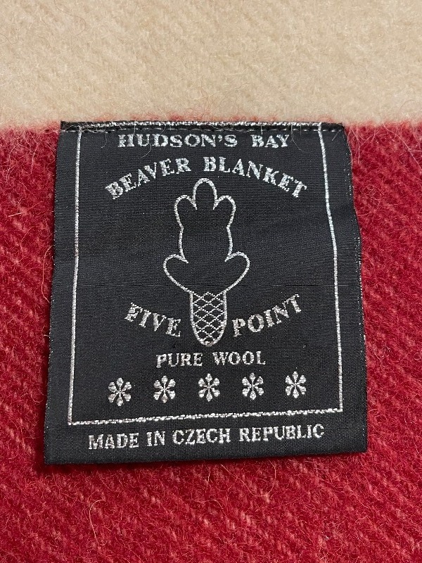 Hudson bay beaver blanket sale