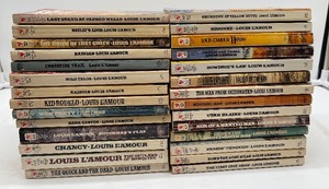 lot 52 image: 2 of 2 Lot of 28 Paperback Louis LAmour Books
