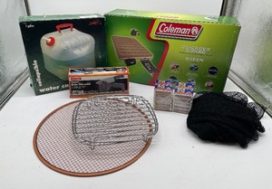 lot 62 image: Camping Kit Coleman Queen Airbed NIB