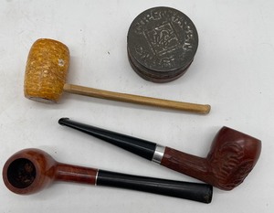 lot 66 image: Tobacco Memorabilia Corn Cobb Pipe LOT