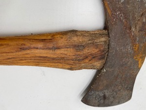 lot 71 image: True Temper Double Bit Axe with 32 Handle