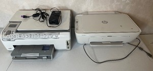 lot 83 image: Two Printers HP Desk Jet and HP Photosmart
