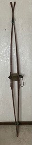lot 104 image: Antique Wooden Skis
