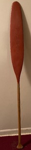lot 157 image: Le Grande Portage Wooden Paddle