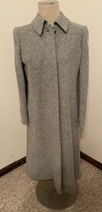 lot 172 image: Vintage Womens Gray Wool Coat Size 10