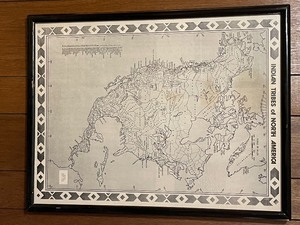 lot 241 image: Indian Tribes of North America Print Framed
