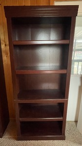 lot 258 image: Bookshelf Pressed Wood Adjustable Shelves 1 of 2