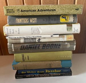 lot 259 image: Book Lot of 10 books Daniel Boone, Frontiers West, etc.