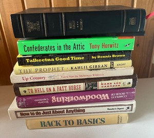 lot 260 image: Lot of 9 books, Back to Basics, Woodworking,etc