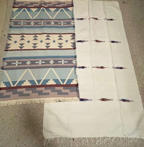 lot 273 image: Two Blankets, Southwest Style