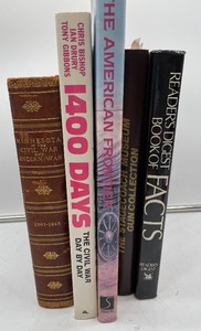 lot 287 image: Vintage Minnesota in the Civil and Indian War Book 5 book lot