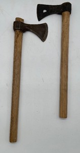 lot 292 image: Two Hatchets one marked Allen Mfg.and one unmarked