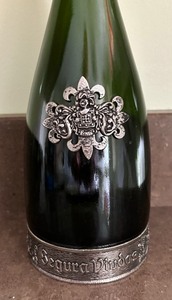 lot 114 image: Sergura Viudas Decorative Glass Bottle