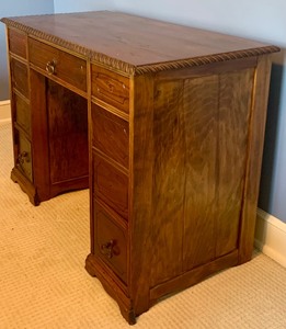 lot 78 image: Vintage Wooden Vintage Desk