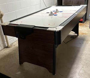 lot 136 image: Vintage Brunswick Air Hockey Game