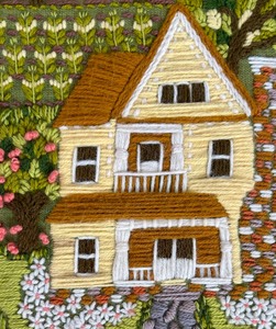 lot 188 image: Vintage Needlepoint Art