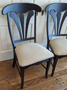 lot 25 image: Pair of Bdard Fan Back Chairs
