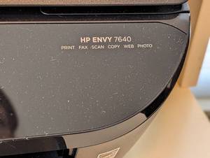 lot 31 image: HP Envy 7640 Printer