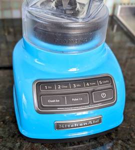 lot 49A image: KitchenAid Teal Blue Blender