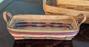 lot 240 image: Decorative Longaberger Baskets