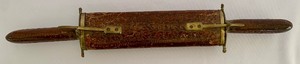 lot 60 image: Beautiful Handmade Fish Carving Knife Set