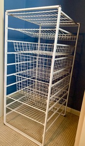 lot 77 image: Wire Drawer Storage