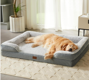 lot 203 image: LNSSFFER Orthopedic Dog Beds for Large Dogs,Sofa Dog Bed for Extra Large Dogs
