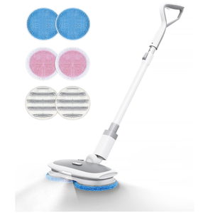 lot 216 image: MARK LIVE Electric Mop, Cordless Floor Cleaner, LED Headlight and Water Sprayer