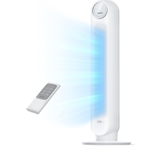 lot 236 image: Dreo Tower Fan for Bedroom, 24fts Velocity Quiet Floor Fan