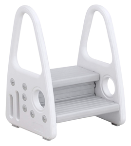 lot 321 image: Toddler Step Stool for Kids Toddlers Two Step Standing Tower