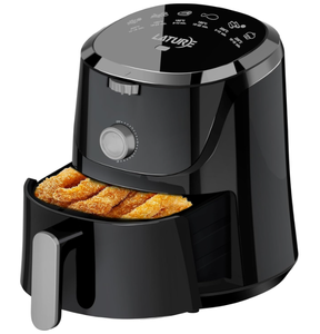 lot 323 image: LATURE 4.2 QT Air Fryer Oven Cooker with Temperature and Time Control Dishwasher