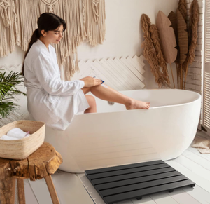 lot 291 image: Bath Mat for Bathroom Luxury Shower