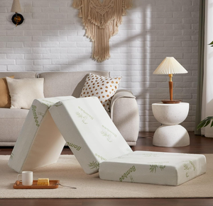 lot 294 image: SINWEEK Memory Foam Folding Mattress with Storage Bag