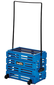 lot 404 image: Tourna Ballport Deluxe Tennis Ball Hopper with Wheels - Blue