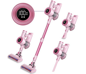 lot 82 image: Homeika Cordless Stick Vacuum Cleaner, 20Kpa Powerful Suction Vacuum Cleaner with LED Display