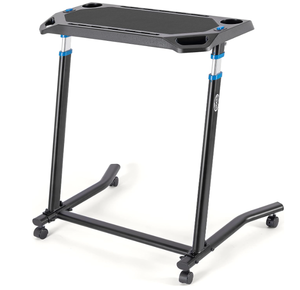lot 90 image: CXWXC Indoor Cycling Desk - Adjustable Height Computer Stand Non-Slip Surface