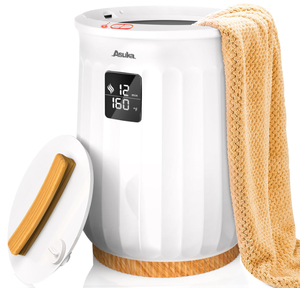 lot 94 image: Asuka Bucket Towel Warmers, Luxury Hot Towel Warmer with LED Display for Bathroom